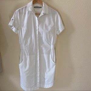 ALLSAINTS White Shirtdress Size 2